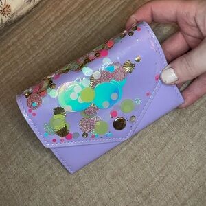 Packed Party Seashell Trifold Wallet
